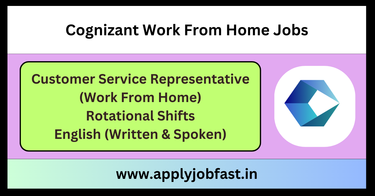 Cognizant Work From Home Jobs 2025.