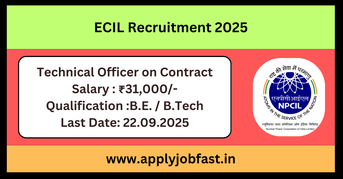 ECIL Recruitment 2025