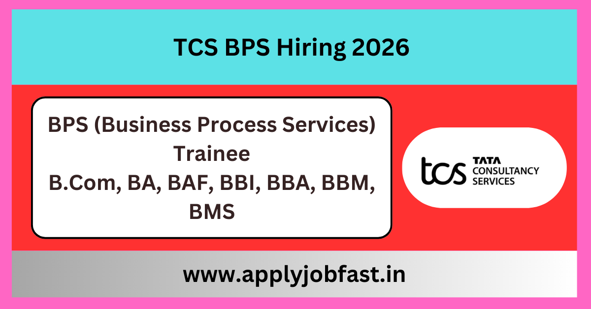 TCS BPS Hiring 2026.